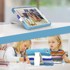 NIKCORP Oklopna maska za Samsung Tab A 10.1" s postoljem trodijelna zaštitna futrola otporna na udarce, plava